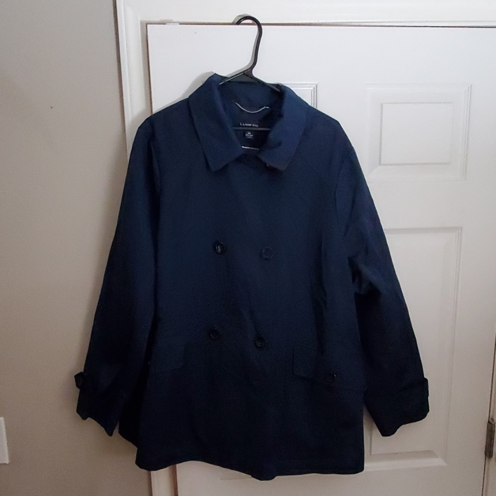 Cute plus size pea coat!